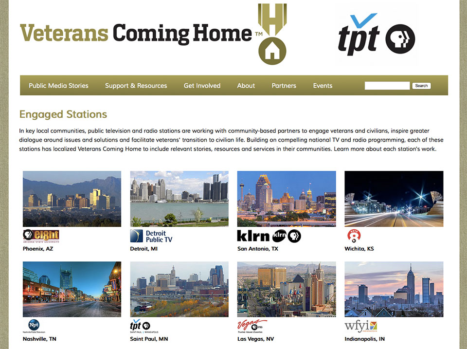Veterans Coming Home Engaged Stations